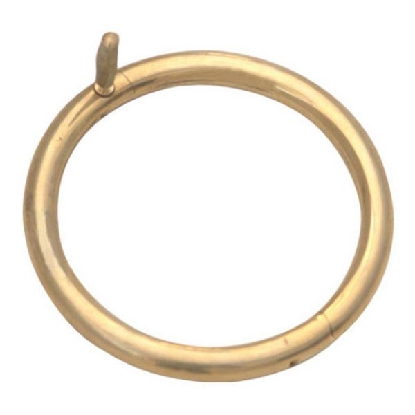 Nose Ring Brass border=
