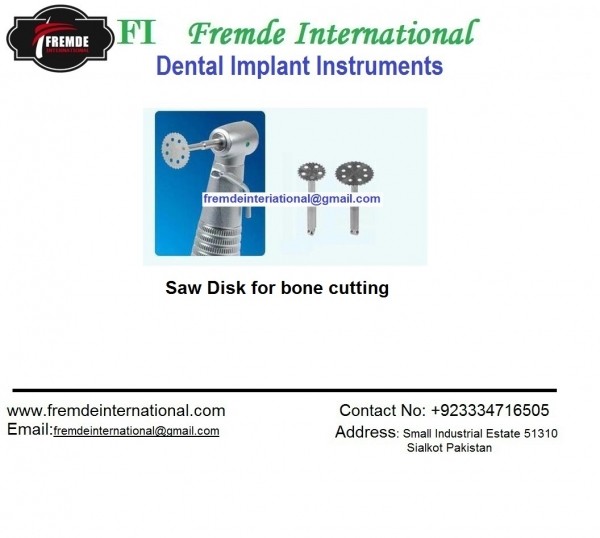 Saw Disk for bone cutting border=