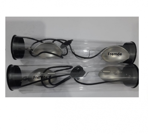 Surgical Goggles sets | External Ocular Laser Shields Corneal Patient Stainless steel Laser Customiz border=