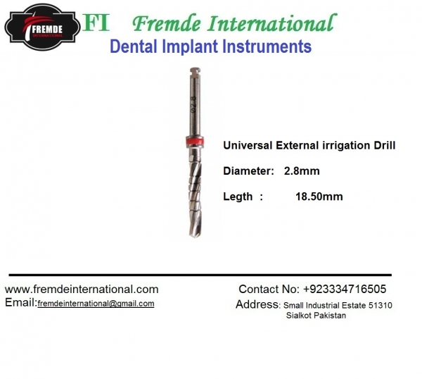 Dental Implant Drill 2.8mm border=