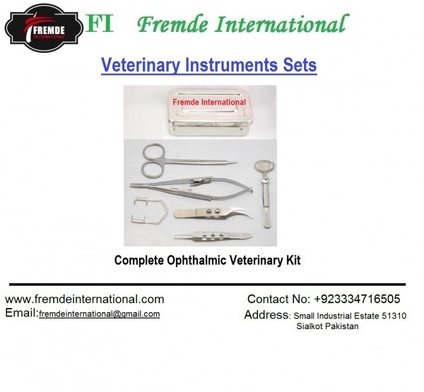 Complete Ophthalmic Veterinary Kit border=