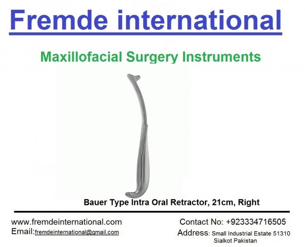 Bauer Type Intra Oral Retractor border=