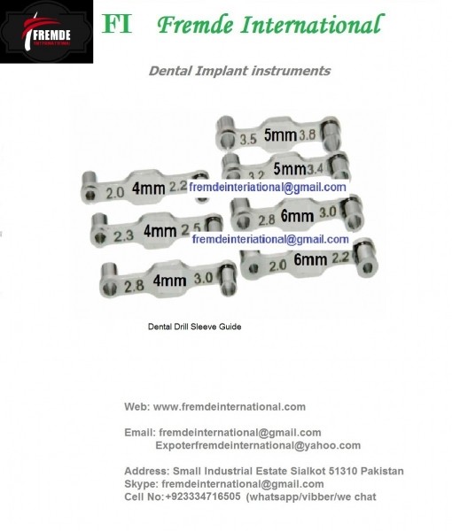 Dental Drill Sleeve Guide border=