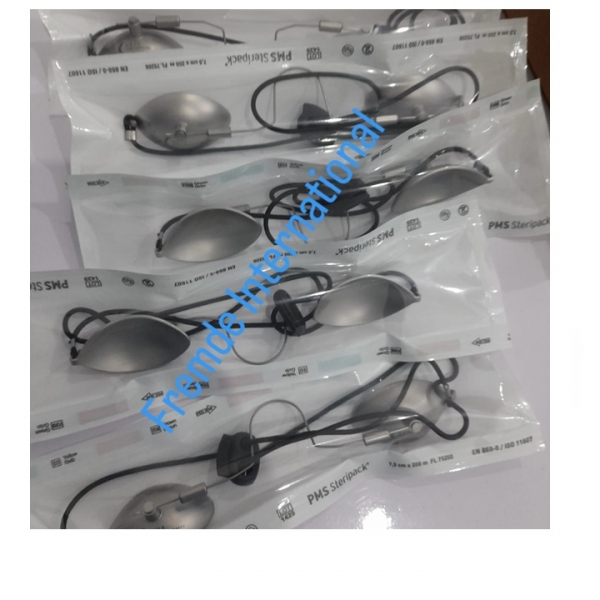 Stainless Steel Corneal Shield / Laser Eye Shield / Corneal Protector Eye border=