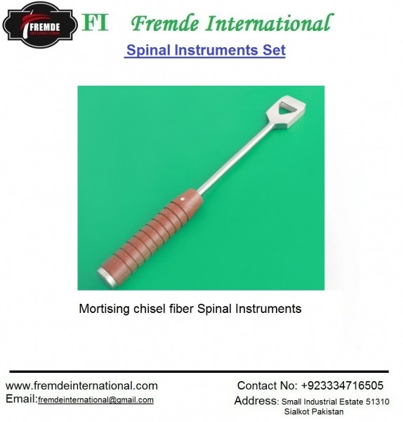 Mortising chisel fiber Spinal Instruments border=