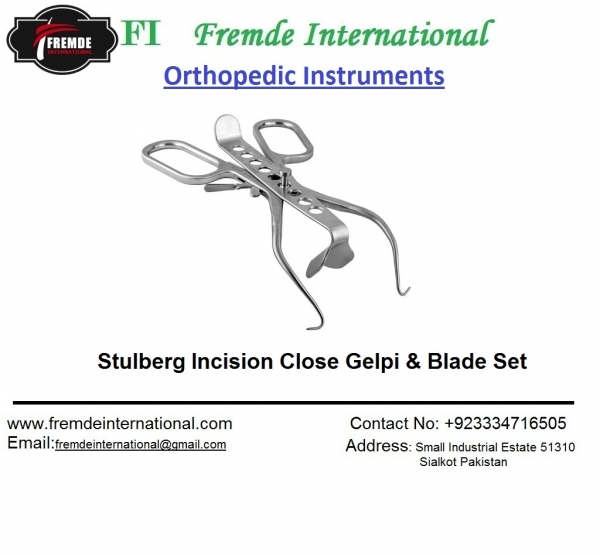 Stulberg Incision Close Gelpi & Blade Set border=