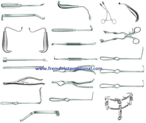 Maxillofacial Surgery Instruments Complete Set Of 22 Pieces  border=