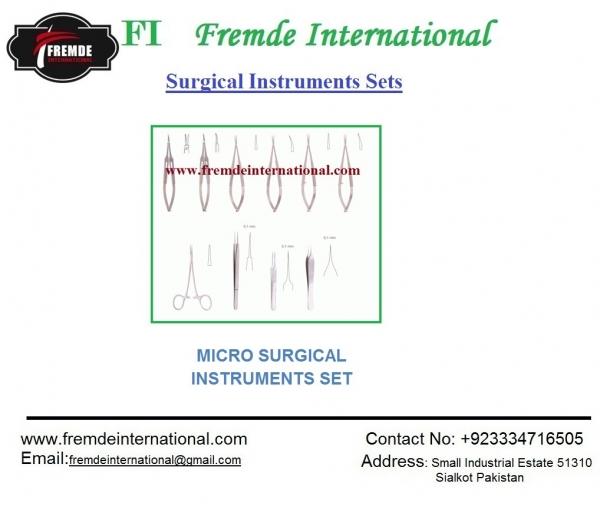 MICRO SURGICAL INSTRUMENTS SET border=