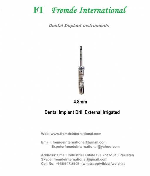 Dental Implant Drill 4.8mm border=