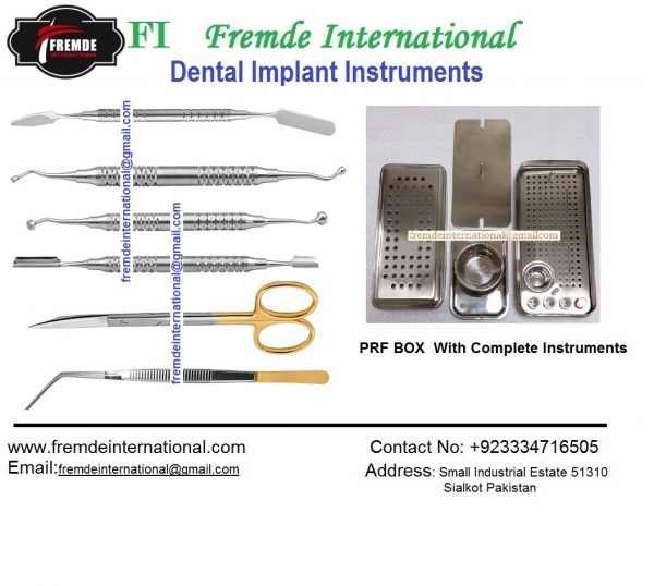 PRF BOX With Complete Instruments Set Certified By CE border=