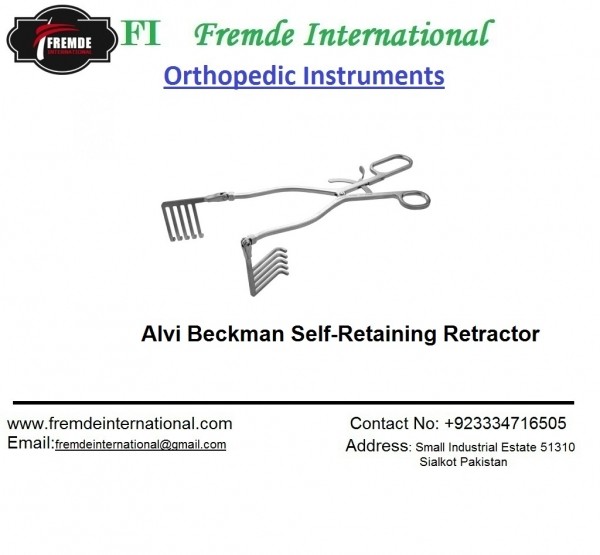 Alvi Beckman Self-Retaining Retractor border=