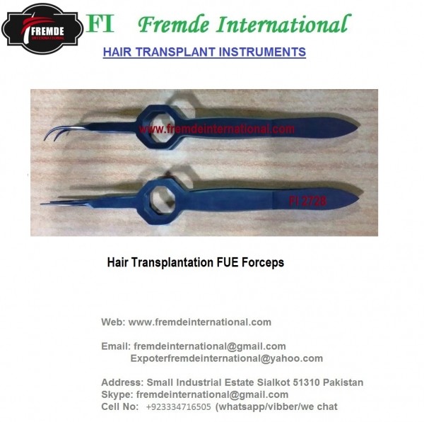 Hair Transplantation FUE Forceps   border=